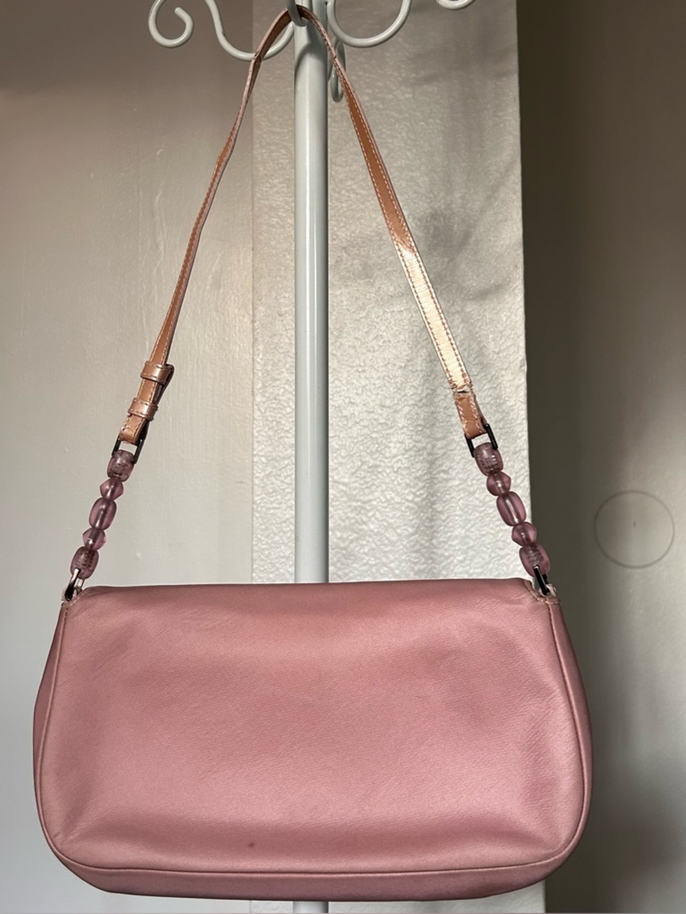 Christian Dior Pink Malice Nylon Shoulder
Bag Vintage - Picture 3 of 16